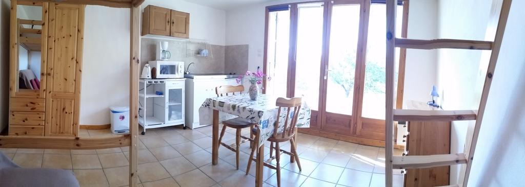 Studio Barcelonnette Ubaye, Provence Enchastrayes Kültér fotó