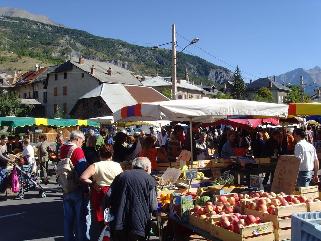 Studio Barcelonnette Ubaye, Provence Enchastrayes Kültér fotó