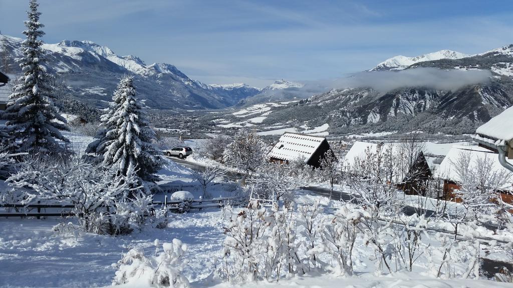 Studio Barcelonnette Ubaye, Provence Enchastrayes Kültér fotó