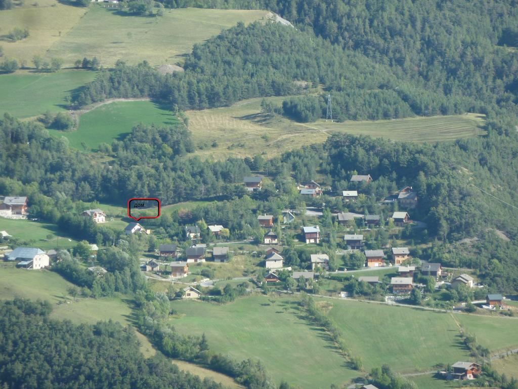 Studio Barcelonnette Ubaye, Provence Enchastrayes Kültér fotó