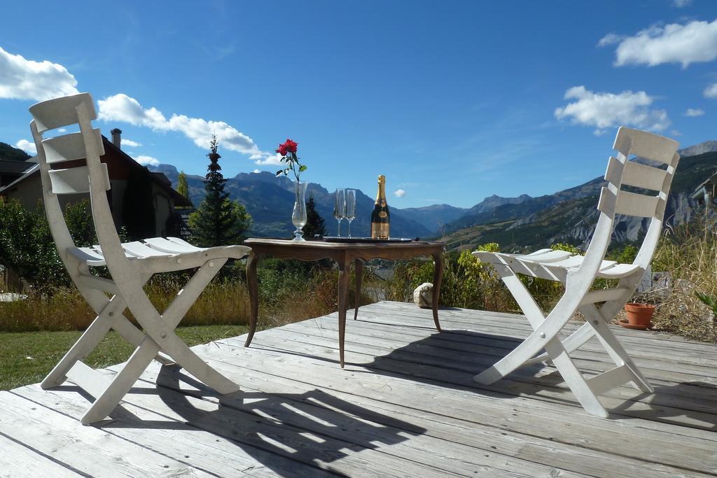 Studio Barcelonnette Ubaye, Provence Enchastrayes Kültér fotó